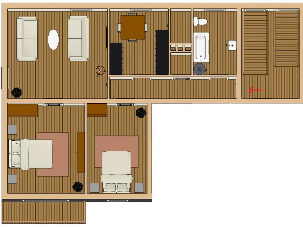 2OG Rechts - Wunderschöne 80m2 3-Zimmer City Wohnung nähe Salzburg Freilassing 0*,